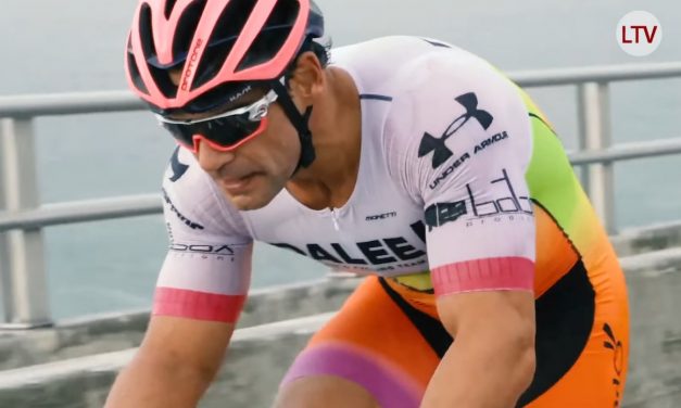 Cristián de la Fuente se prerara para su primer Ironman
