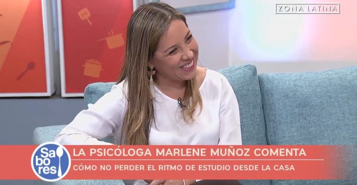 Sabores: Volver a clases con la psicóloga de Cognita, Marlene Muñoz