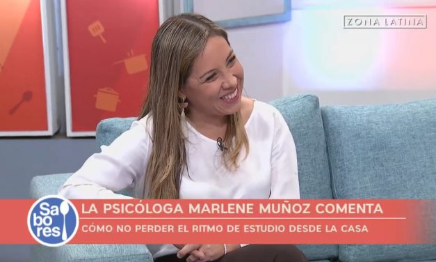 Sabores: Volver a clases con la psicóloga de Cognita, Marlene Muñoz